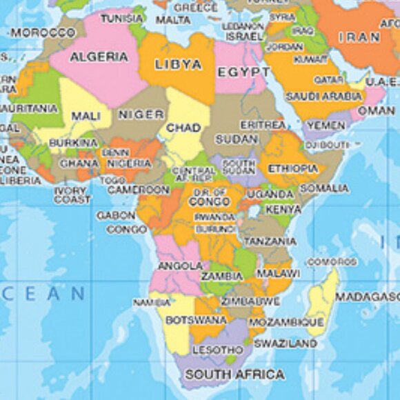 New sealed Eurographics 100pcs Puzzle-- World Map - Picture 8 of 12
